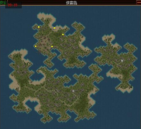 侠客岛地图